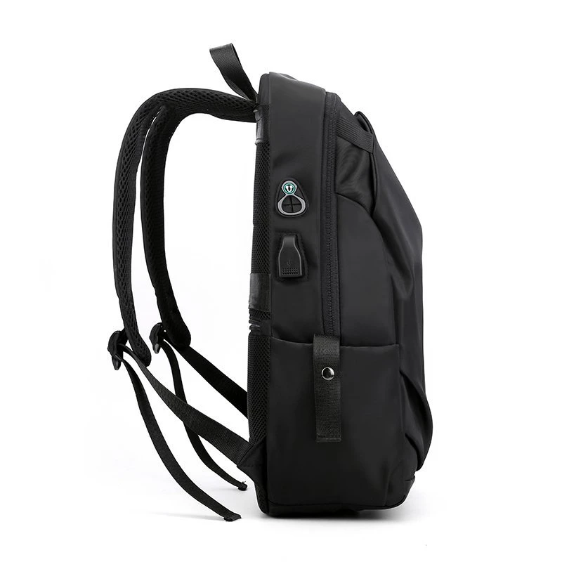 Men School Backpack Waterproof Nylon Backpacks USB Charging Laptop Backbags Large Capacity Rucksack for Books Outdoor Travel