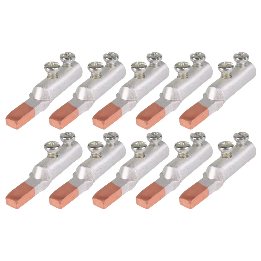 10PCS Copper Aluminum Terminals DTLC Wire Crimp Connectors with Heat Shrink Tubing for Electrical Panel and Circuit Wiring