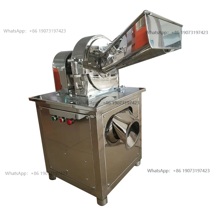 Red Chili Turmeric Pulverizer Machine Automatic Chilli Crunching Pulverizer Hammer Machine