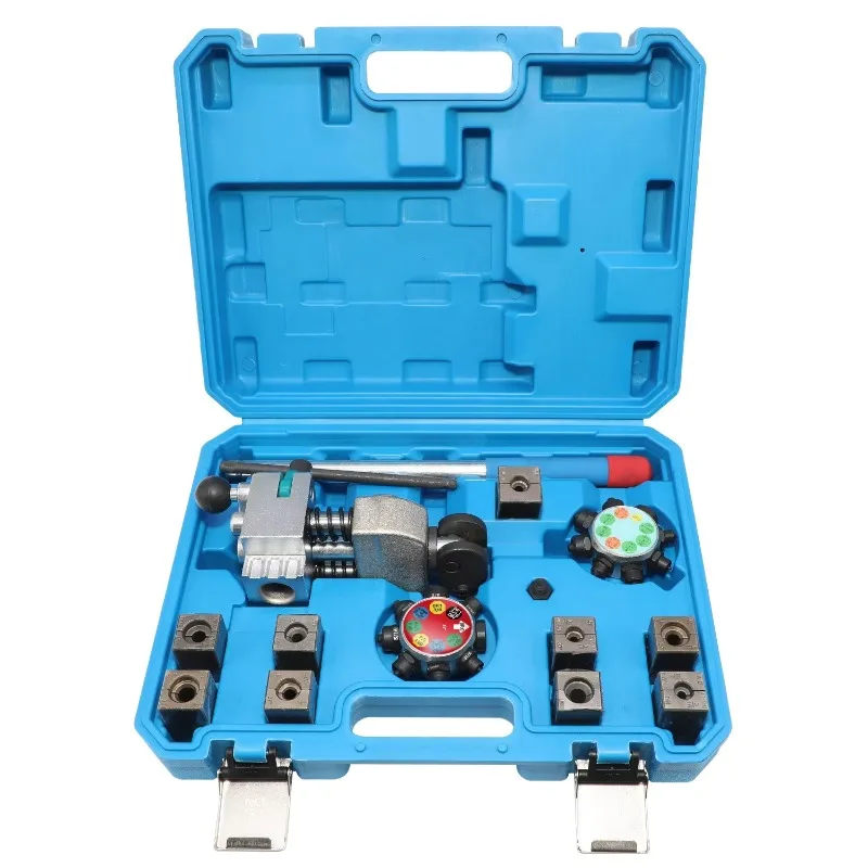 Bördelwerkzeug für Bremsleitungen, professionelles Doppel-Bördelwerkzeug-Set für Bremsleitungen, 45- und 37-Grad-Set, andere Fahrzeugwerkzeuge