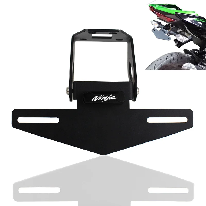 

For Kawasaki Ninja 400/250 Ninja400 Ninja250 Z400 2018 2019 2020 2021 License Plate Holder Bracket Frame Tail Tidy Eliminator