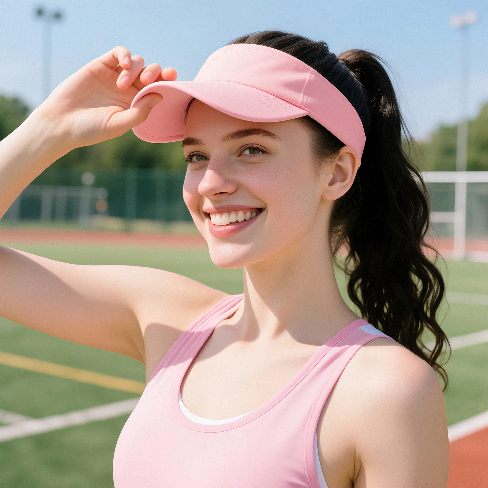 

Парик с хвостиком, шляпа от солнца с волосами, повседневные парики, наращивание волос, шляпа на годовщину, свадьбу, путешествия, покупки, дропшиппинг из США