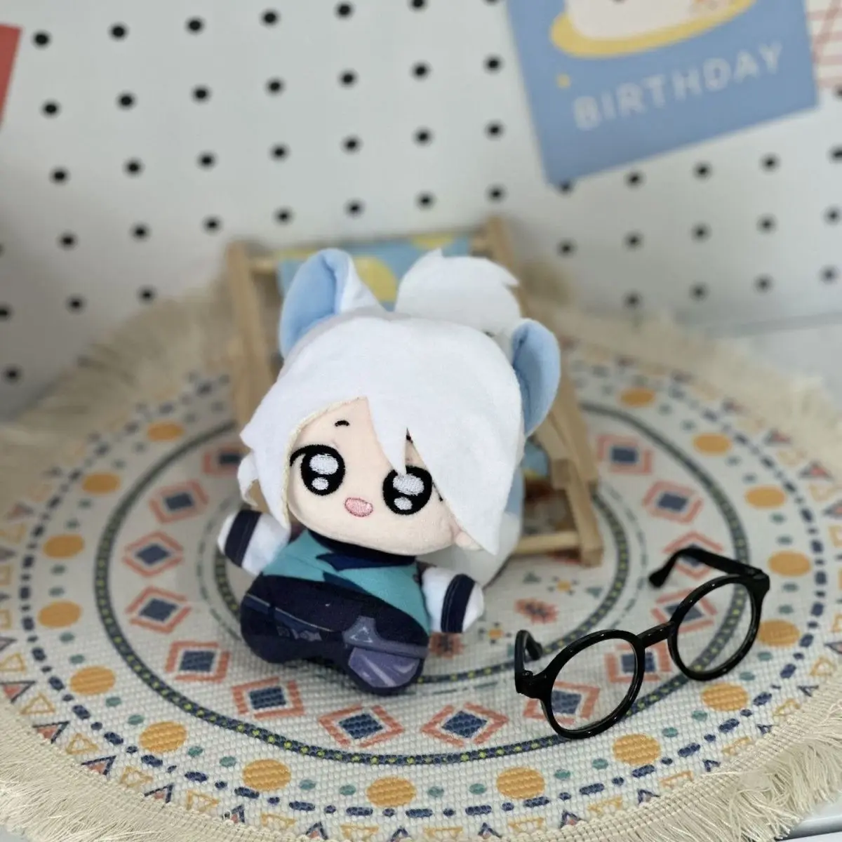 10 センチメートルミニ人形ゲームヴァロラントクローブ愛らしいぬいぐるみプリントヒトデボディペンダントコスプレキーホルダーおもちゃバックパック装飾品ギフト