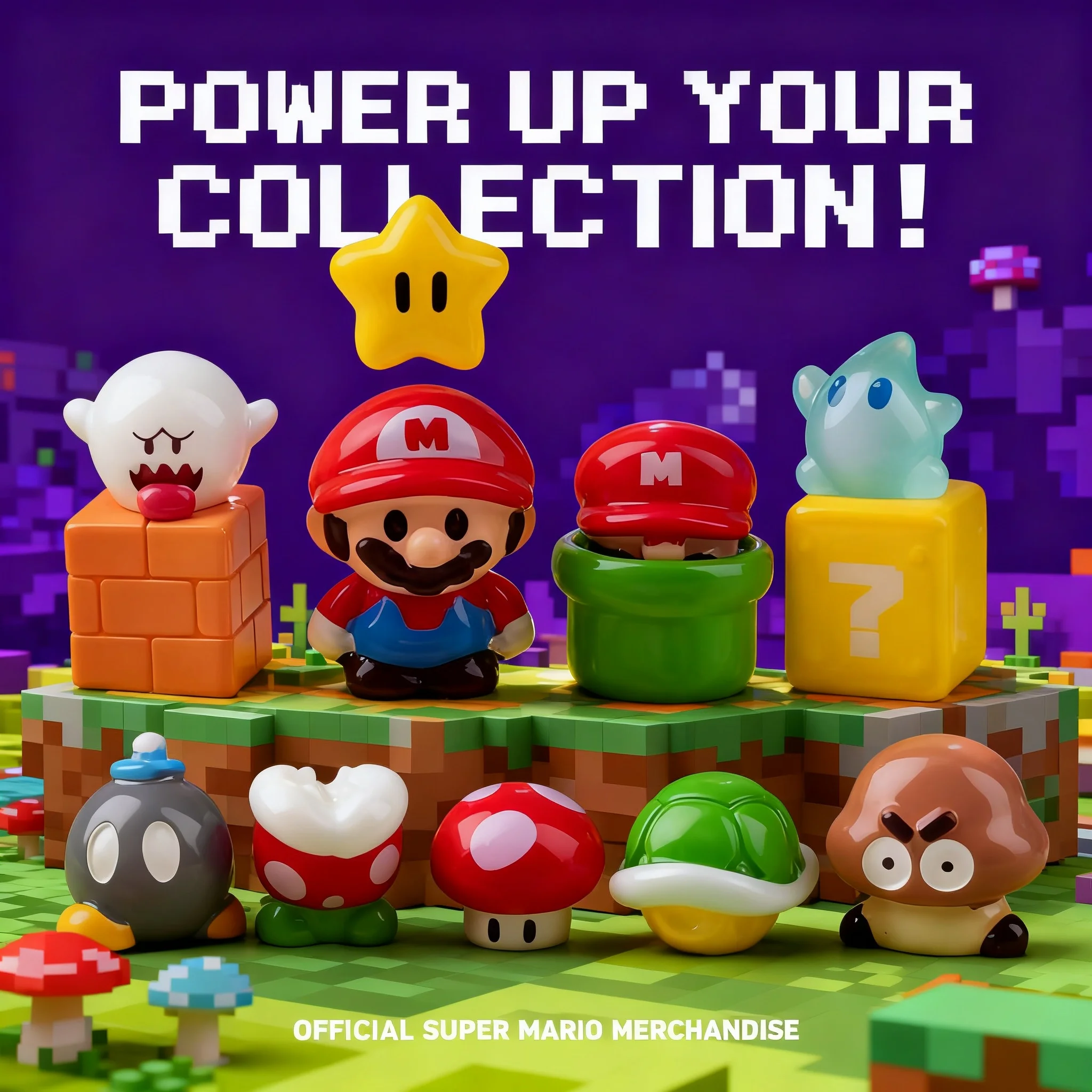 Set de 13 figuras de Super