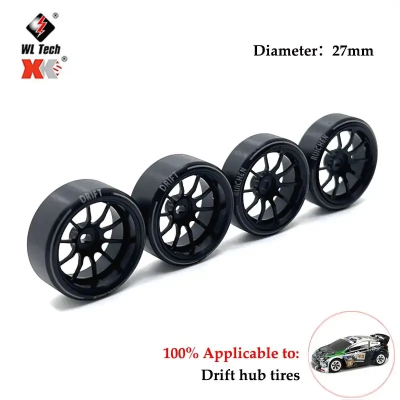 4CPS Upgrade Large Tires for HGD1 MINI-Q MINI-D MINI-Z DRZ 1/28 Wltoys 284131 K969 K979 K989 P929 RC Car Upgrade Wheels