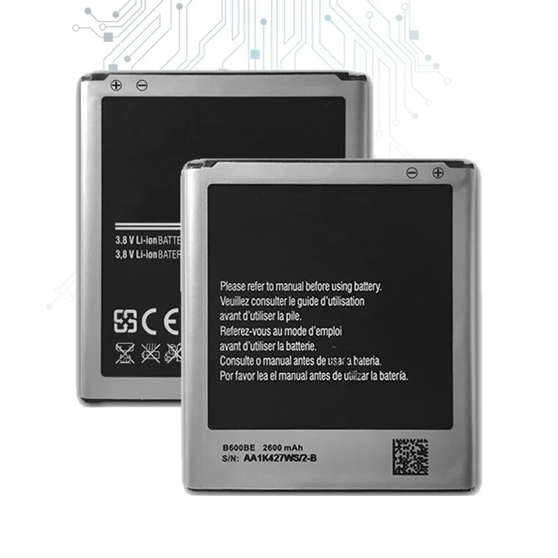 2600mAh Battery For Samsung GALAXY S 4 S4 I9500 I9502 i9295 GT-I9505 I9508 I959 i337 B600BC B600BE B600BK B600BU image 5