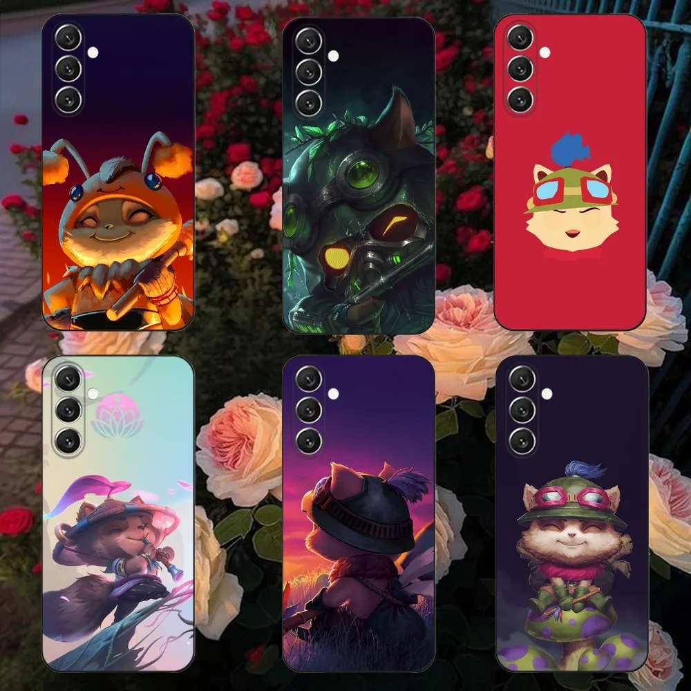 Teemo LOL Phone Case For Samsung Galaxy A13,A21s,A22,A31,A32,A52,A53,A71,A80,A91 Soft Black Cover