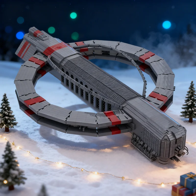 

10983pcs MOC Peacekeeper Command Carrier Space Model Building Blocks DIY Gift Creative Collectible Display Decor Premium Adult