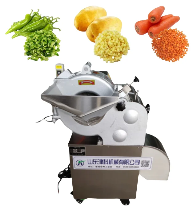 

High Power Vegetable Shredder Slicer Chopper Potato Onion Cabbage Vegetable Cutting Machine With CE Certification