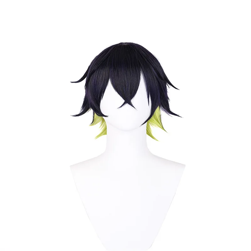 アニメブルーロックアイクウィッグオリバーアイクフットボールコスプレウィッグアイクハロウィンパーティーパフォーマンス小道具