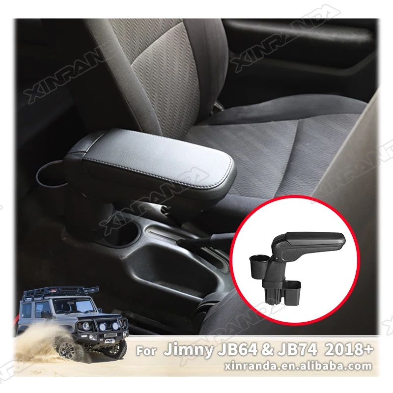 

Car Armrest Box Retrofit Parts Storage Box Interior Accessories For Suzuki Jimny JB74 JB64 GEN 4 Car Accessories 2019-2023