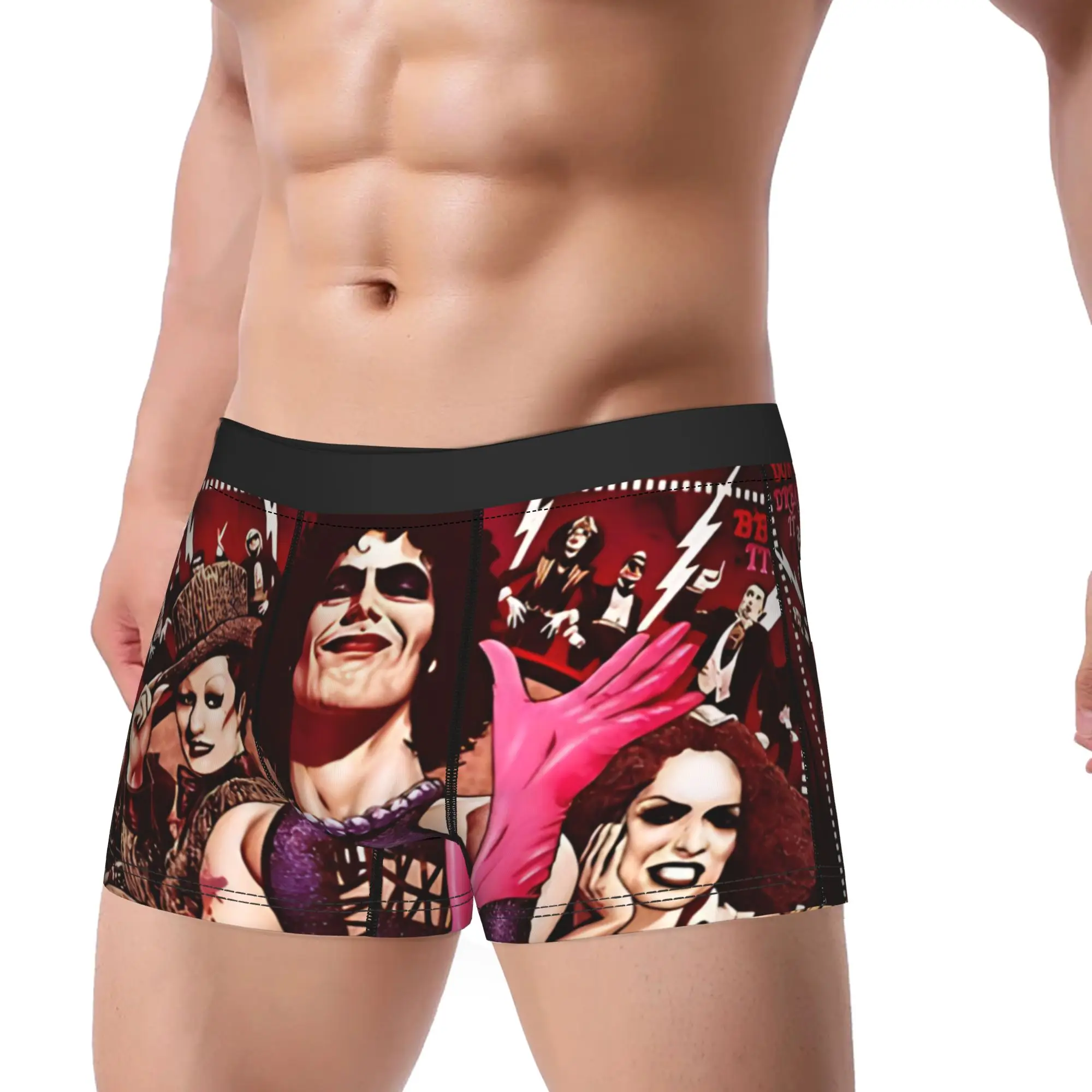 Poster Of Show  The Rocky Horror Picture Show Underpants Breathbale Panties Man Underwear Comfortable Shorts Boxer Briefs