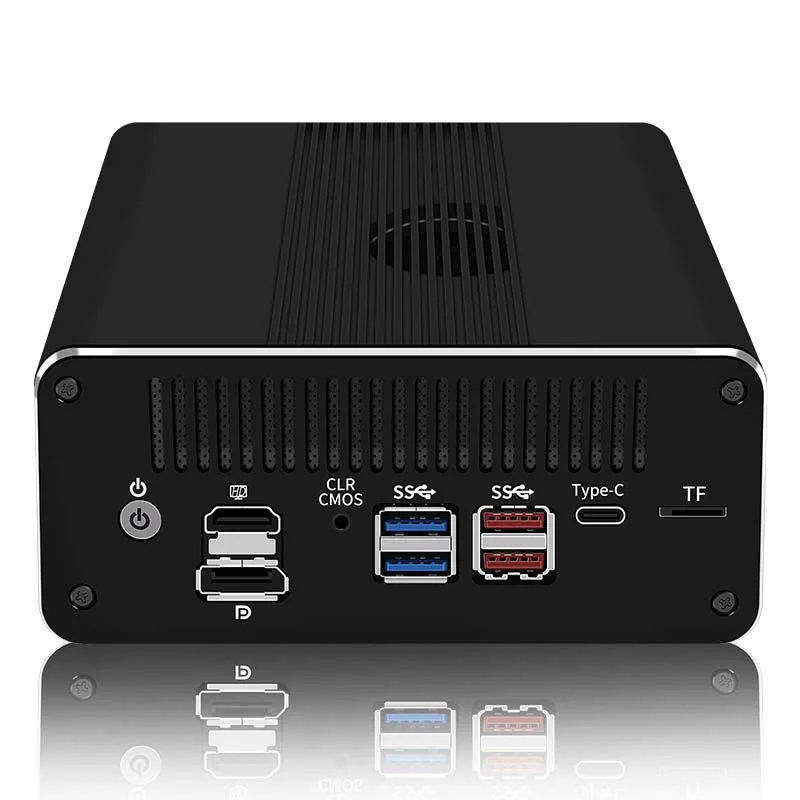 Imagem -04 - Proxmox Pfsense Soft Router Intel I71355u I5-1335u I3-1315u 6x Intel I226-v Fanless Mini pc Firewall Appliance 2.5g