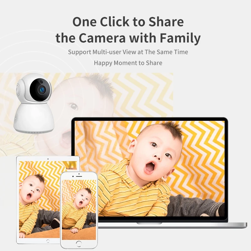 3MP WIFI IP Indoor Camera V380 Pro Video Surveillance Dome Smart Home Security Wireless Camera Baby Monitor Two Ways AUDIO