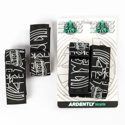 2Pcs Nylon Bicycle Pedal Straps Toe Clip Strap Belt Adhesive Ardently Bike Pedals Tape Fixed Gear Road Bike Cover Cycling Parts