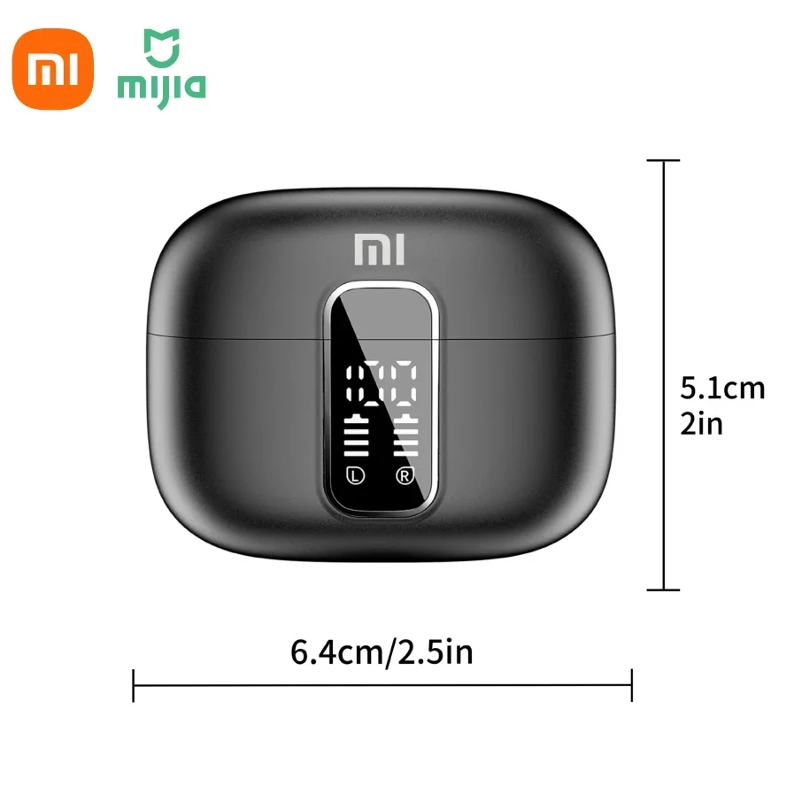سماعات أذن Xiaomi SP99 الرقمية اللاسلكية بتقنية البلوتوث 5.3 لتقليل الضوضاء ومسافات طويلة جدًا داخل الأذن سماعات رياضية للجري
