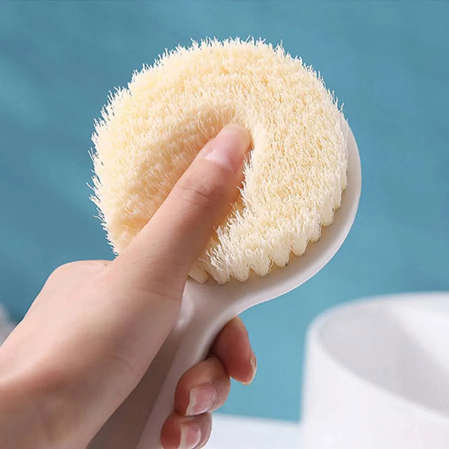 Long Handle Bath Brush, Soft Bristle Bath Brush, Exfoliating, Back Massage, Body Back Cleaning