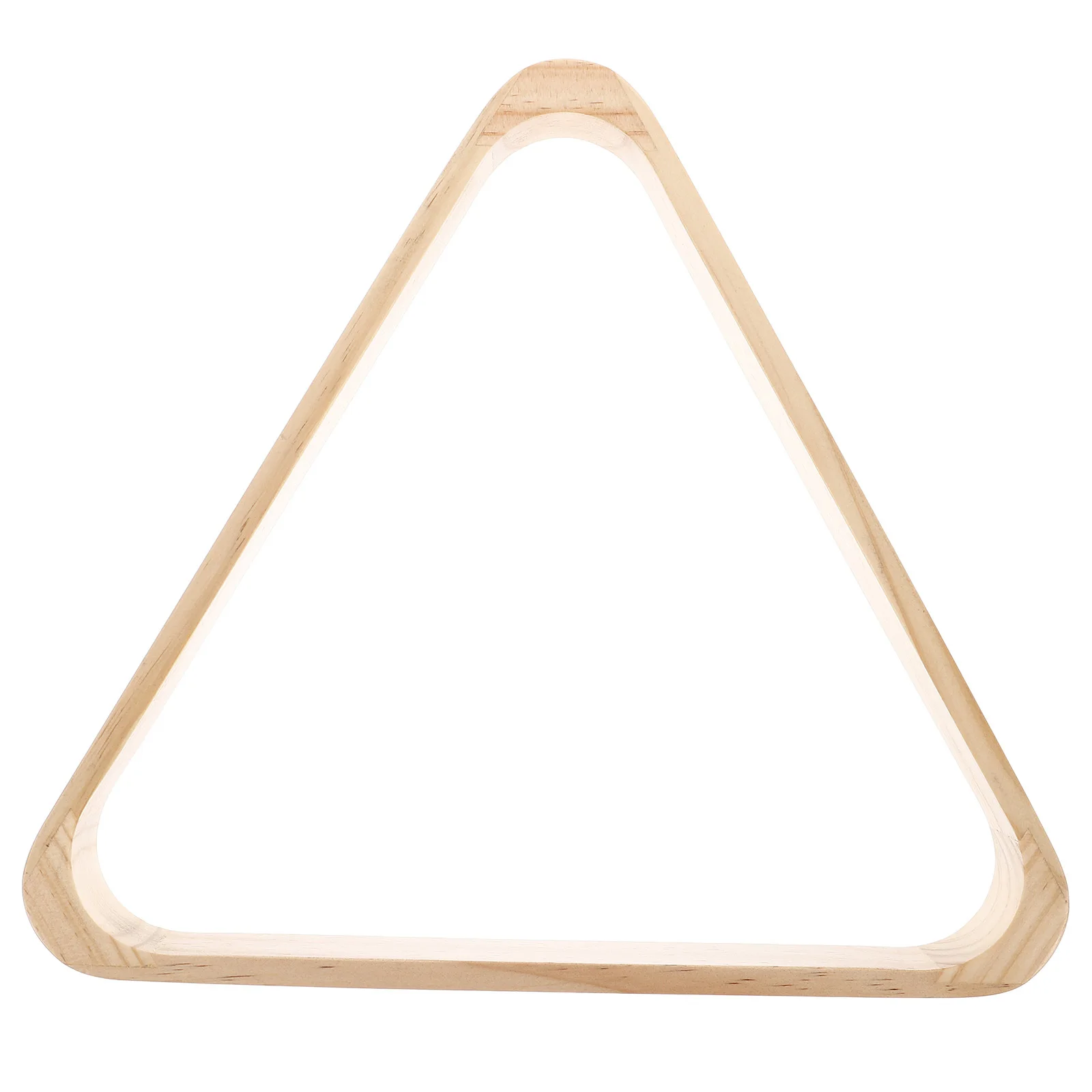 

Mini Triangle Wooden Billiard Ball Triangle Rack For Miniature Pool Table Light Yellow Durable Holder Accessory Pool Table