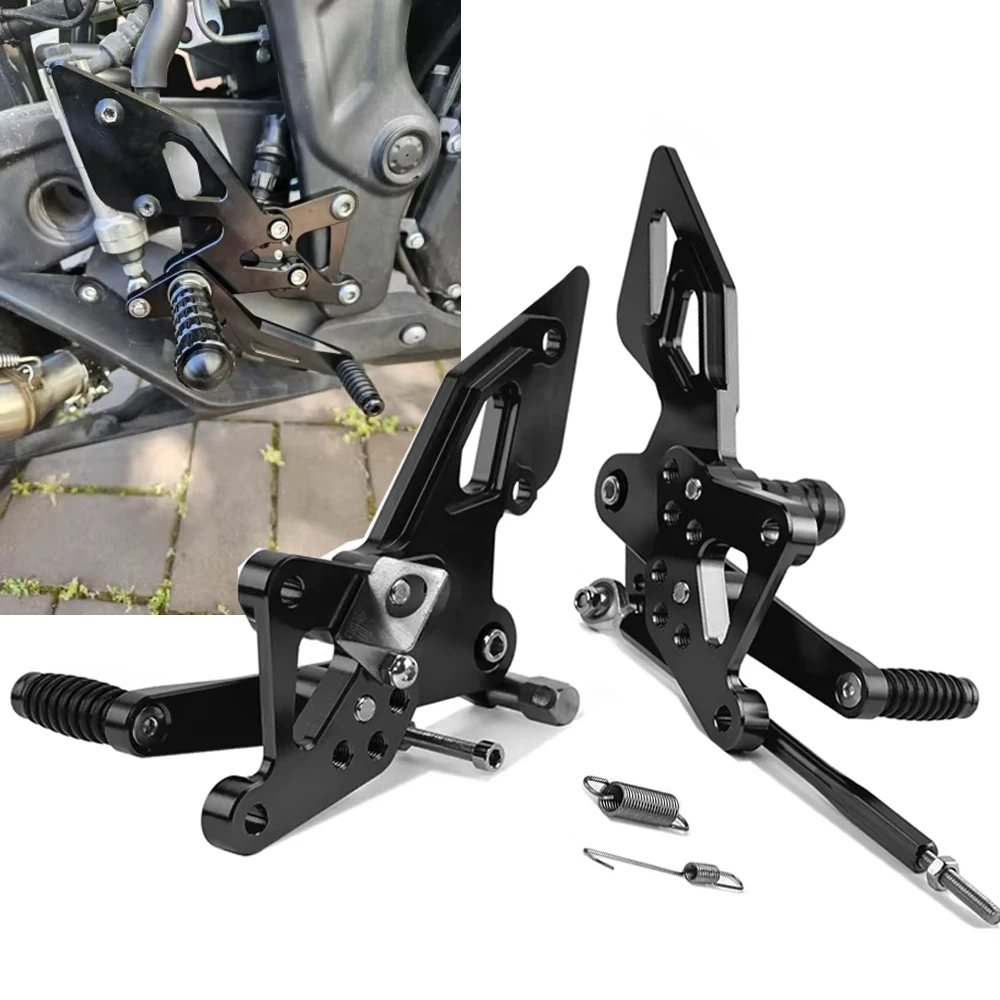 

2024 R3 Rearsets for Yamaha YZF R25 2020 2021 2022 2023 MT03 Footrests Footpeg Foot Rests Pegs Rear Set MT25 Accessories Moto