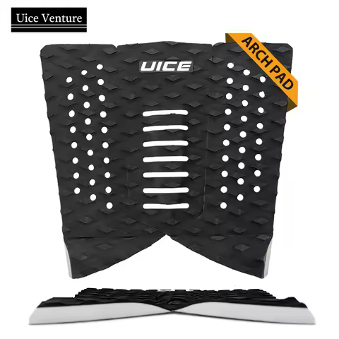 Surfboard Fish Tail Pad Surfboard Traction Pad Surfing Board EVA Foam Deck Pad Anti-slip Surf Grip Surfing Accessorie