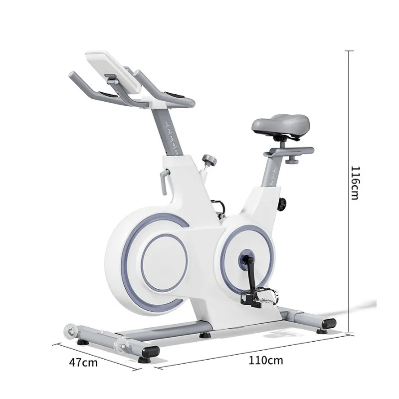 Indoor Spin Bikes Quiet Magnetic Resistance Fitness Equipment for Modern Home Workouts