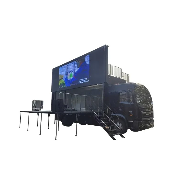 SINNOSWAN SR60 Outdoor Digital Billboard Truck Mobile Led Screen Display Advertising Trucks