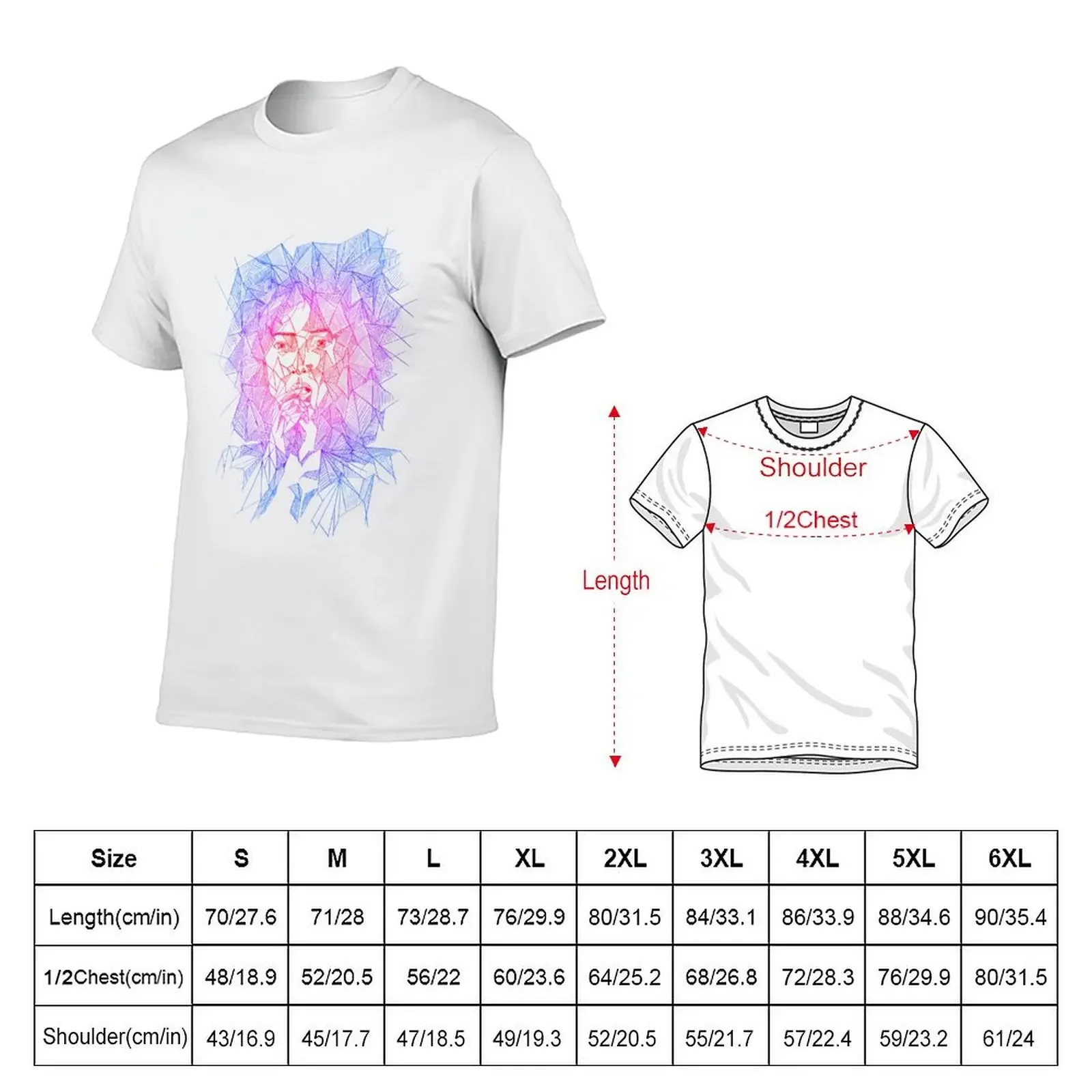 Geometric Woman T-Shirt cute tops sweat heavy weight t shirts for men