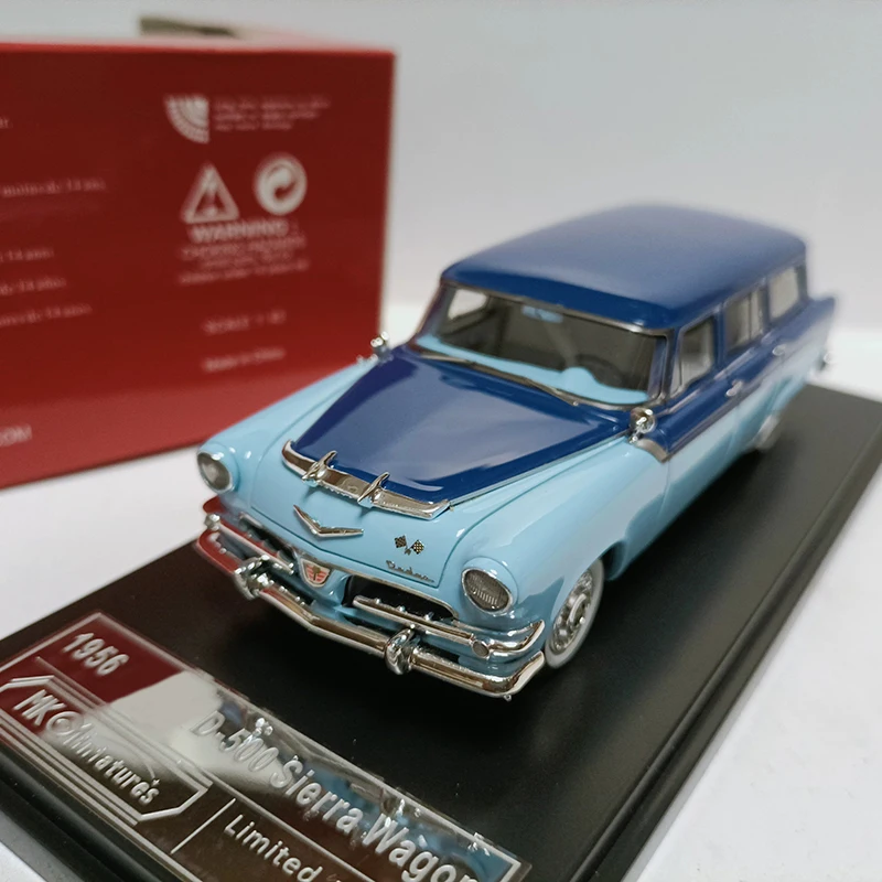 MK 1/43 Bilancia D-500 Sierra Wagon 1956 Modello di Auto in Resina Collezione Statica Decorato Regali di Festa Giocattoli Regalo Souvenir