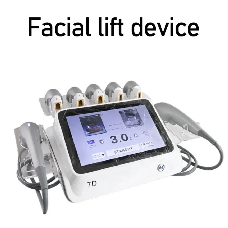 Lifting facial 7D de mesa e endurecimento para melhorar a firmeza da pele e reduzir linhas finas, adequado para salões de beleza