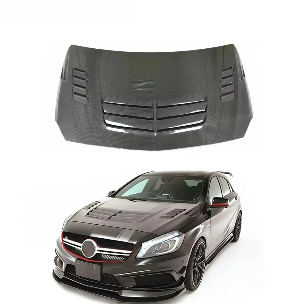 

W176 2014-2017 A45 Compatible VS Style Full Carbon Fiber Engine Hood