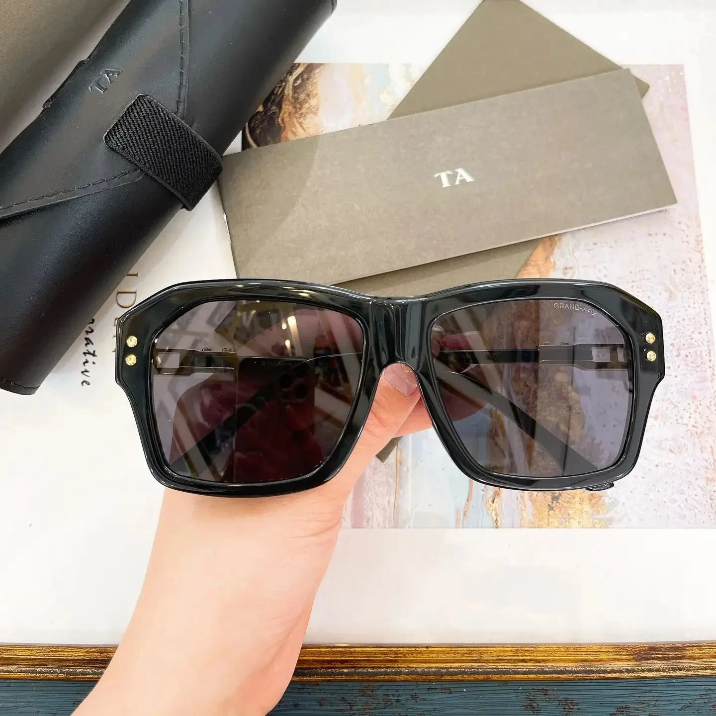 

Original Factory For DIYTA DT DTS417 With Brand Box Stylish Casual Luxury Business Premium UV400 Polarized Men Women Sunglasses