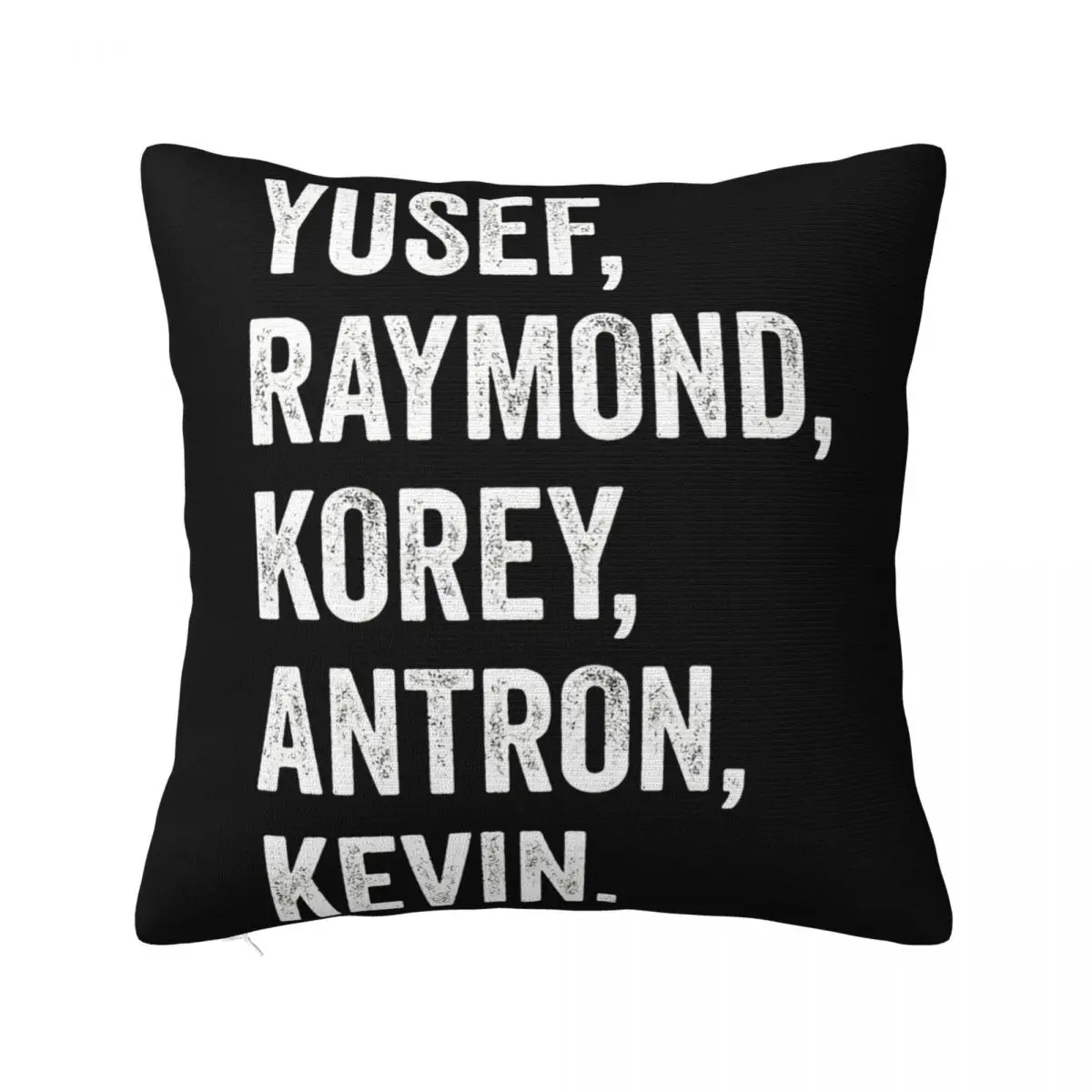 Korey Wise When They See Us Names Central Park 5 Five Unisex Girl Many Colors Formal Pillow Case