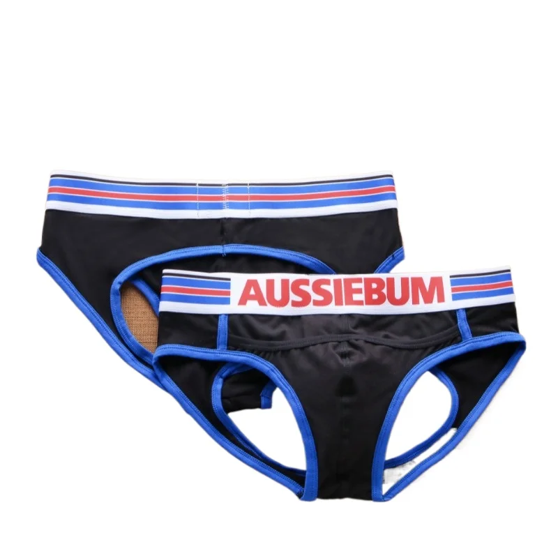 Aussiebum men's rear hollow cotton breathable comfortable rear empty pants briefs