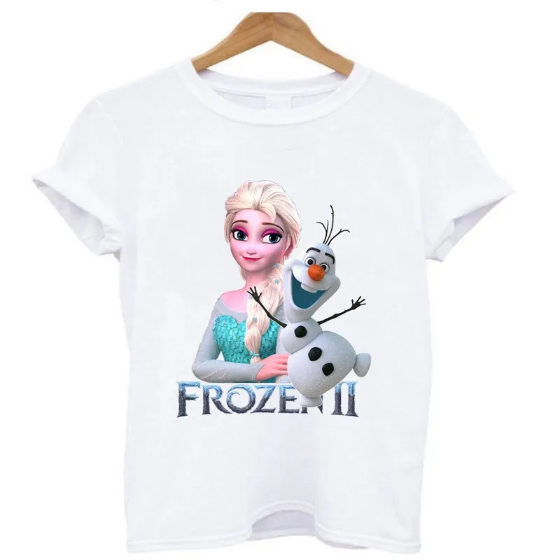 2Pcs/Lot Frozen Disney Iron On Patches Heat Thermal Transfer T Shirt Stickers Ironing Applications For Children\'s Clothing Kids