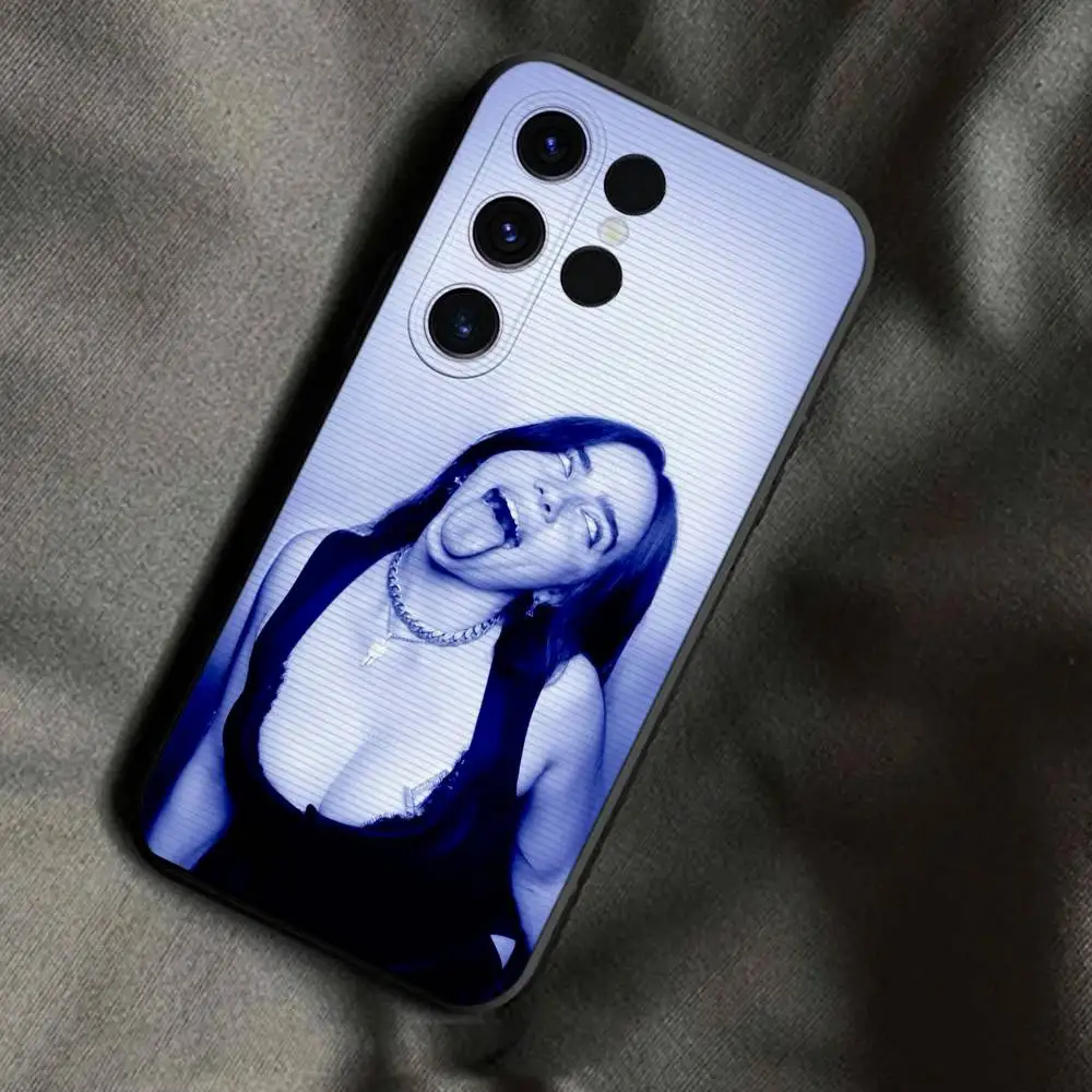 B-Billie HIT ME HARD AND SOFT Soft TPU Cover For Samsung S26,S25,S24,Ultra,S20,S30,Plus,S22,S23,Ultra,Plus,5G Phone Case