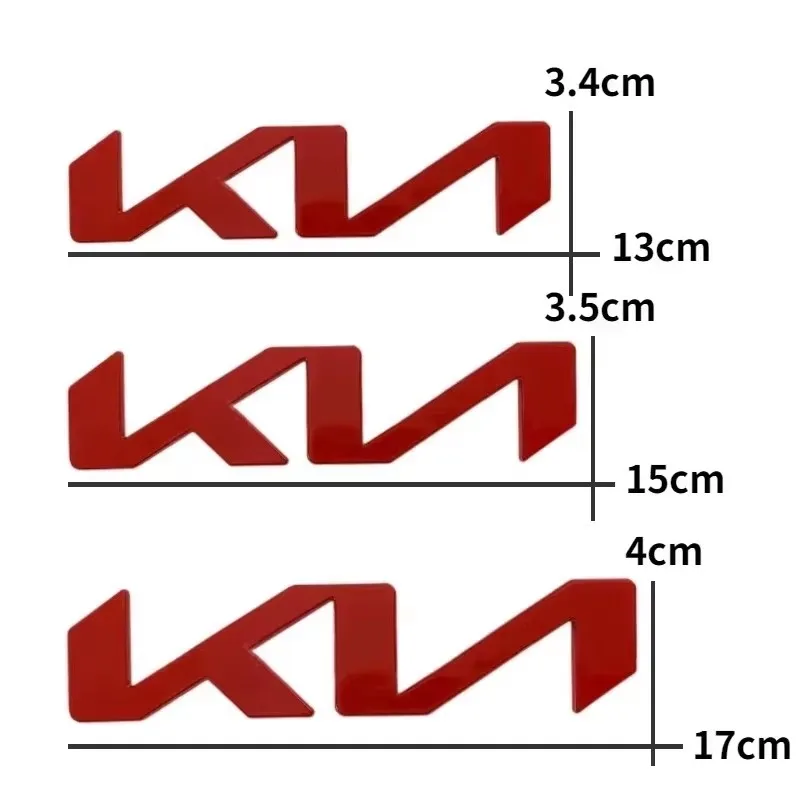 سيارة الجبهة هود الجذع رسالة ثلاثية الأبعاد شعار معدني لاصق الشعار لكيا K5 K9 سورينتو Ceed سبورتاج كرنفال ستينغر فورتي نيرو ريو راي #6