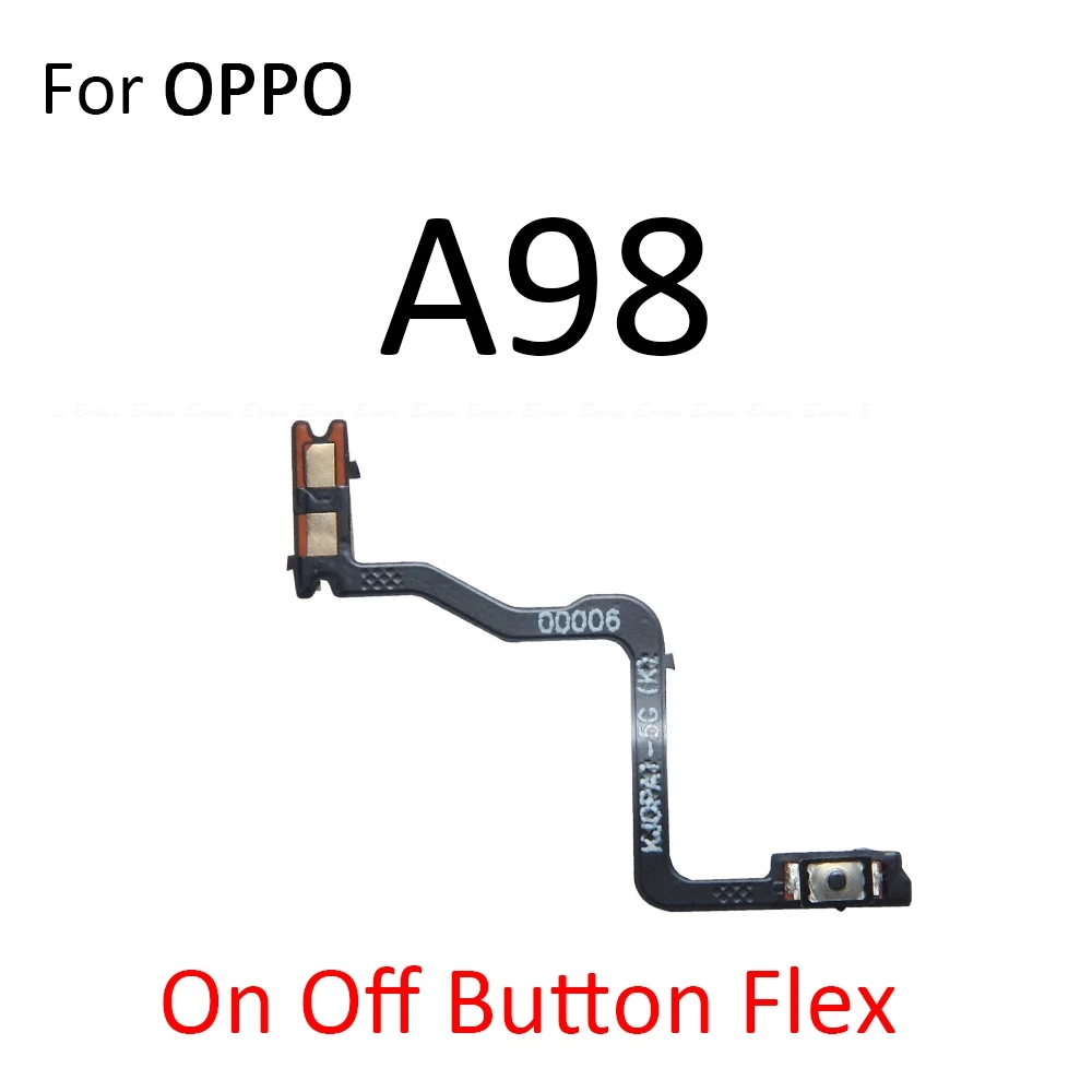 تشغيل إيقاف كتم التبديل مفتاح التحكم حجم زر الكابلات المرنة ل ممن لهم A18 A38 A60 A77 A77s A78 A79 A98 4G 5G 2022 2023 أجزاء