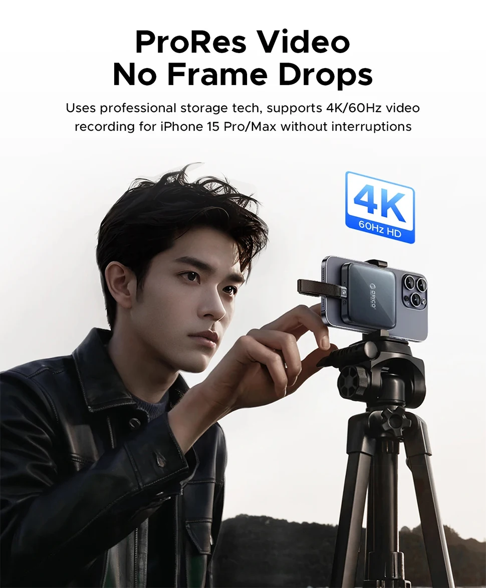 ORICO محرك الأقراص الصلبة الخارجي المحمول SSD 1 تيرا بايت 2 تيرا بايت PSSD القرص المغناطيسي USB3.2 20 جيجابت في الثانية 4K HD نوع C M.2 محرك الحالة الصلبة آيفون 15 #5