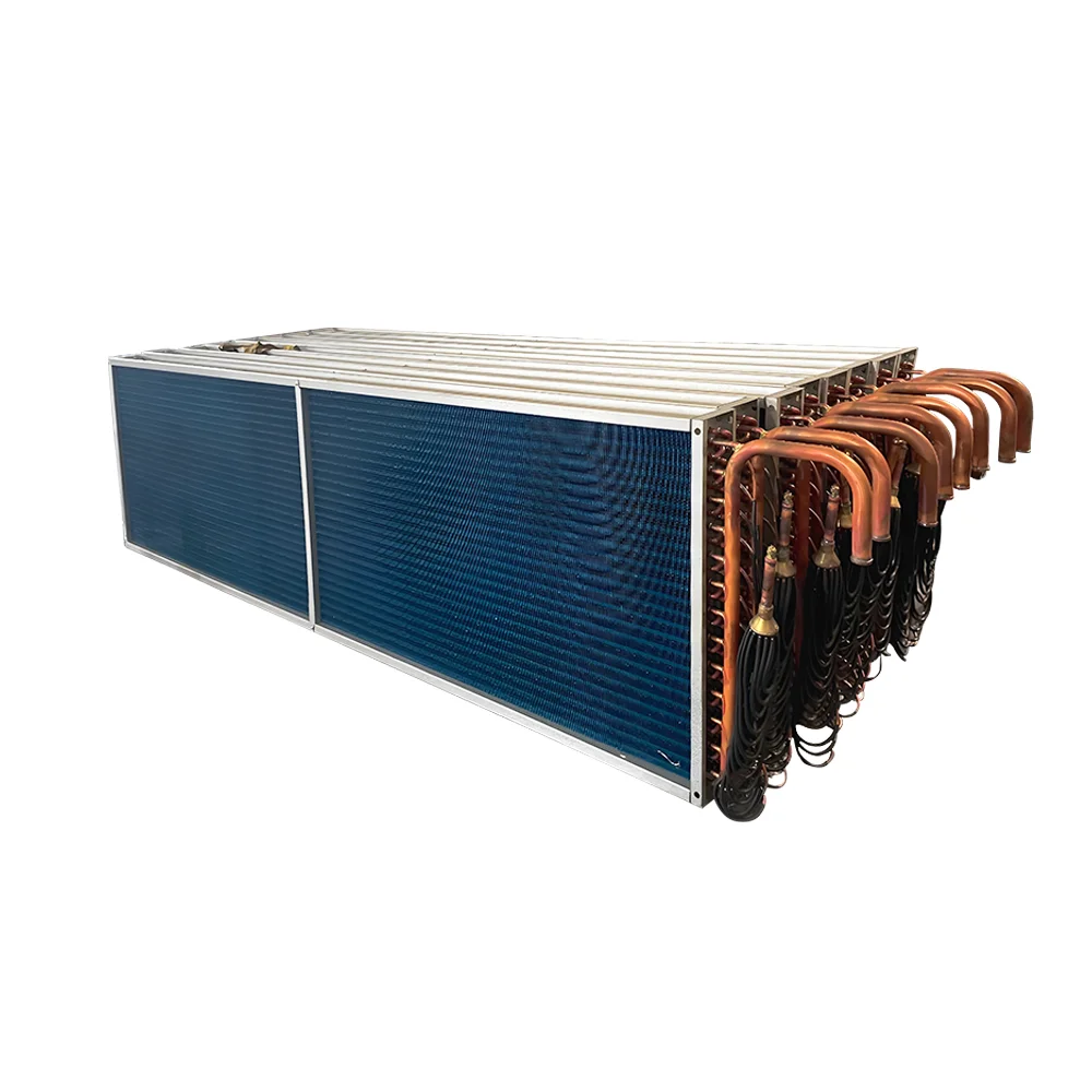Quick-Customized Stainless Steel Copper Tube Hydrophilic Aluminum Fin Evaporator Refrigeration Equipment Cold  Air
