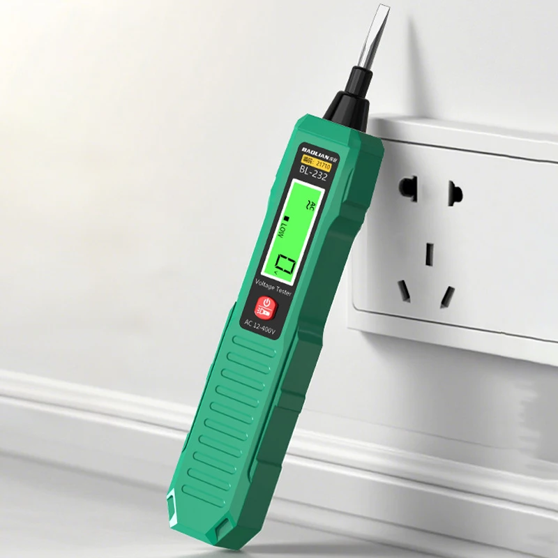

Voltage Detection Pen portable 12-400V Tester Pen Word Screwdrivers Line Detection Breakpoint Tester Electrician testing tools