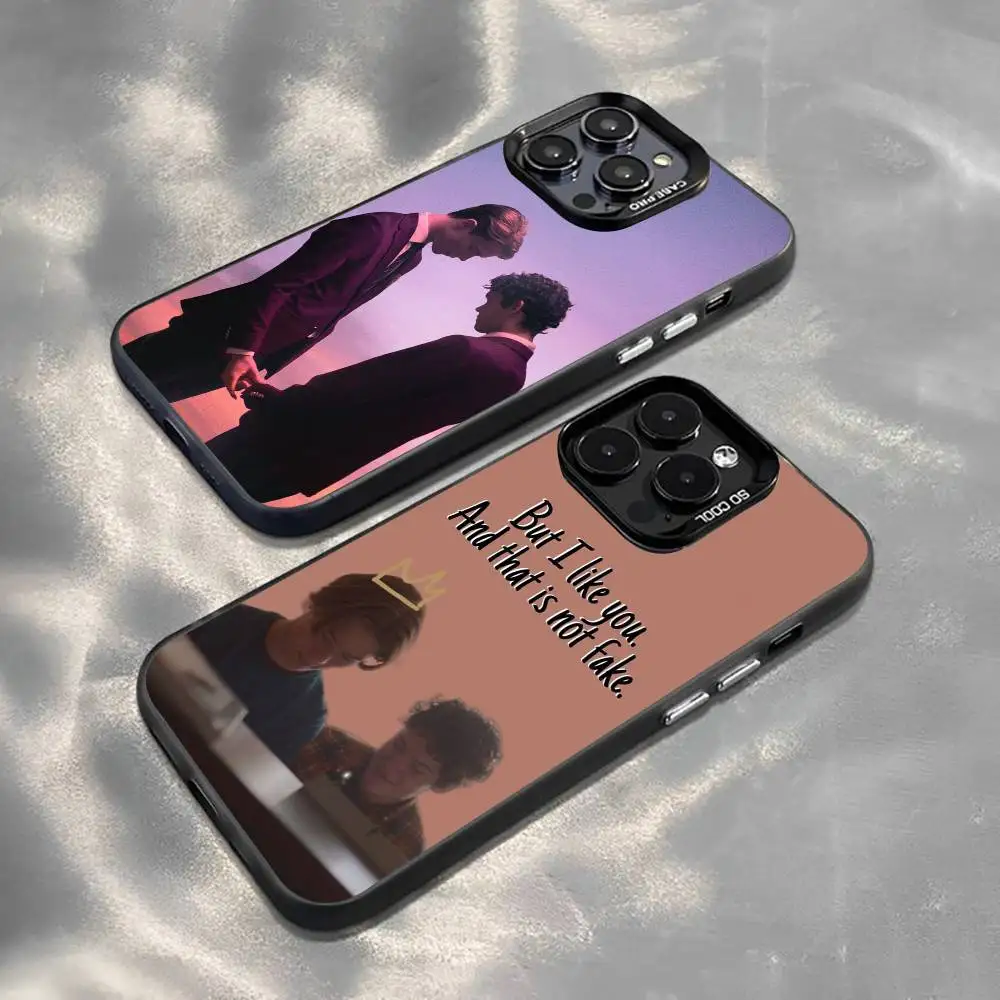 

Y-Young R-Royals S3 Phone Case For iPhone 17,16,15,14,13,12,11 Plus,Pro Max,XS,Colored Silver Plated Inside Cover