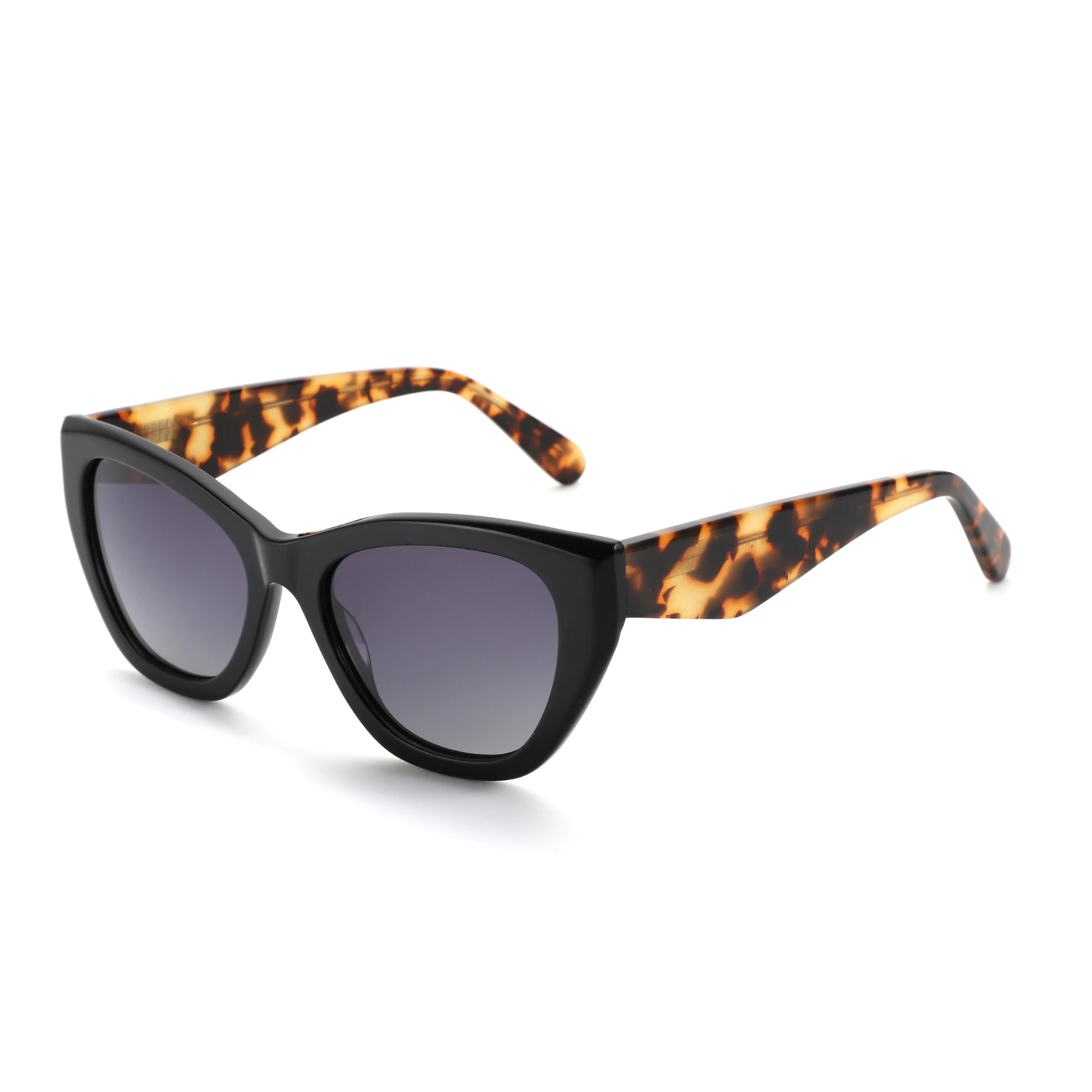 

ZENOTTIC Handmade Acetate Butterfly Polarized Sunglasses Women Thick Frame UV400 Protection Square Sun Glasses for Shopping Gift