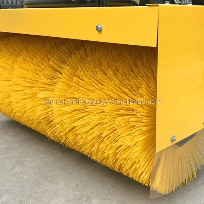 Artificial grass brushing machine for football field brush tools