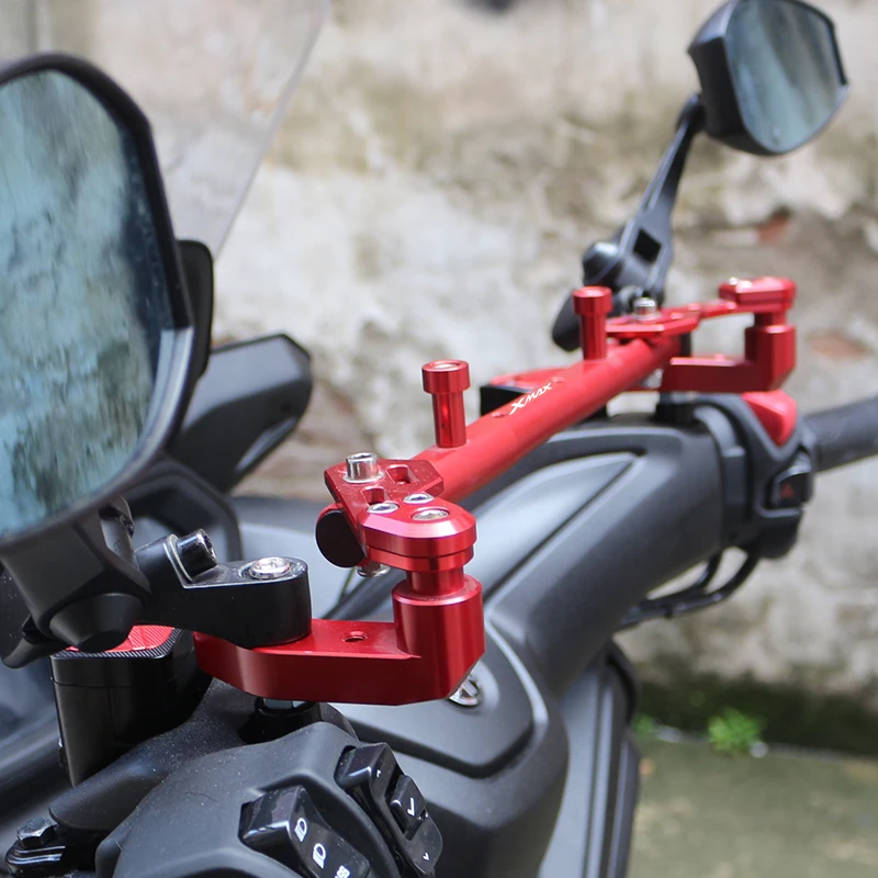 For YAMAHA XMAX300 XMAX 125 250 400 XMAX300 Motorcycle Accessories Multifunction Handlebar Balance Cross bar phone holder GPS