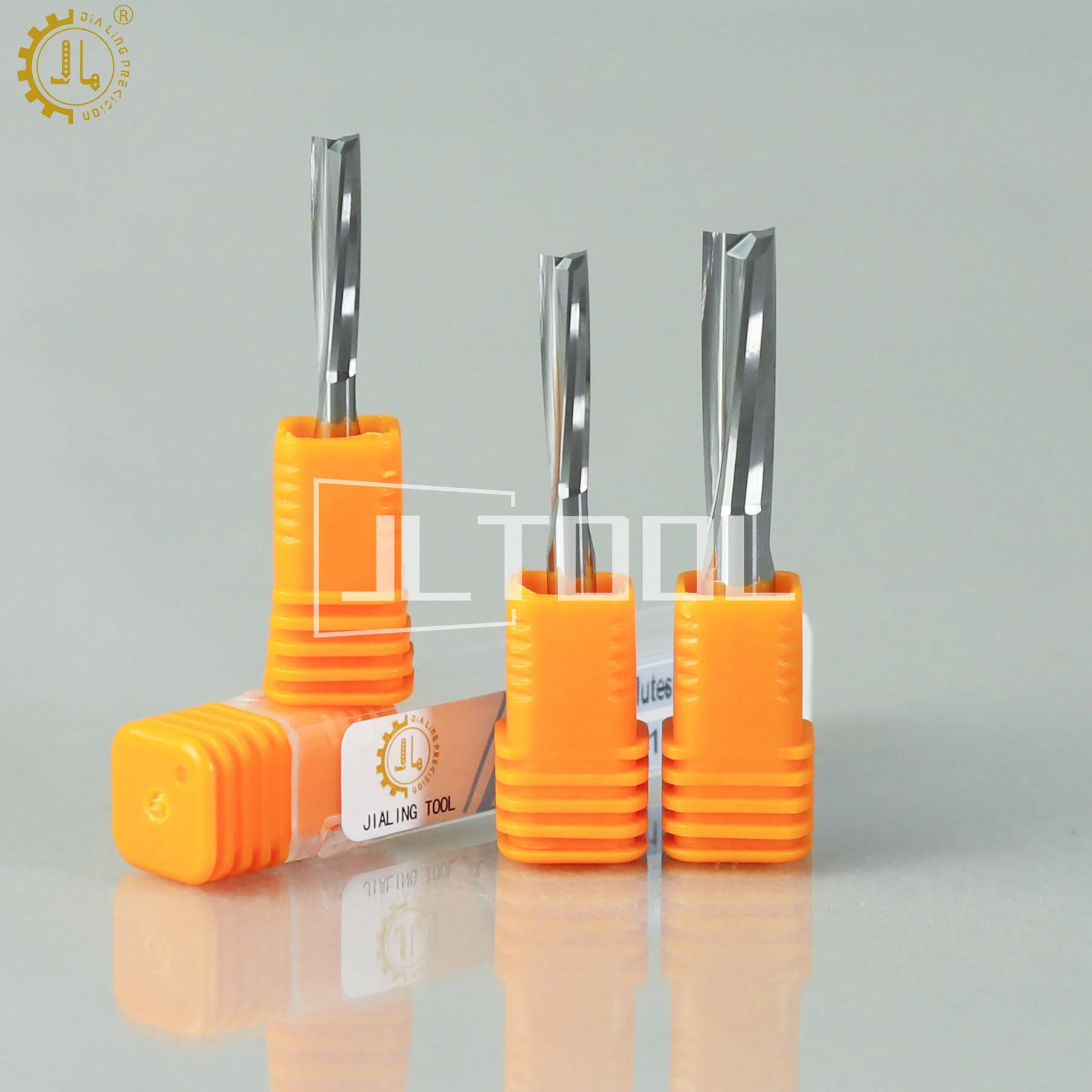 

Double-edged Oblique Slotted End Mill For MDF Plywood Two Oblique Flute Milling Cutter