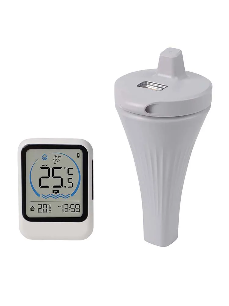For Outdoor Use Digital Temperature Monitor Wireless Pool Thermometer Outdoor Monitoring Digital Pool Temperature Monitor