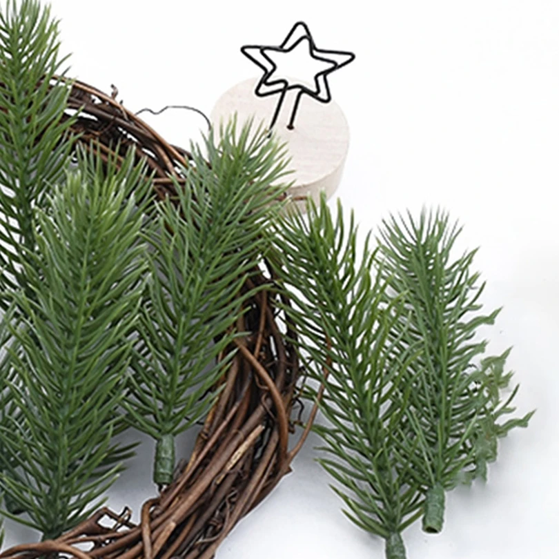 

Artificial Plants Christmas Tree Home Room Halloween Decor Yard Wedding Bridal Accessories Plastic Wreath Diy Gift Box Wholesale