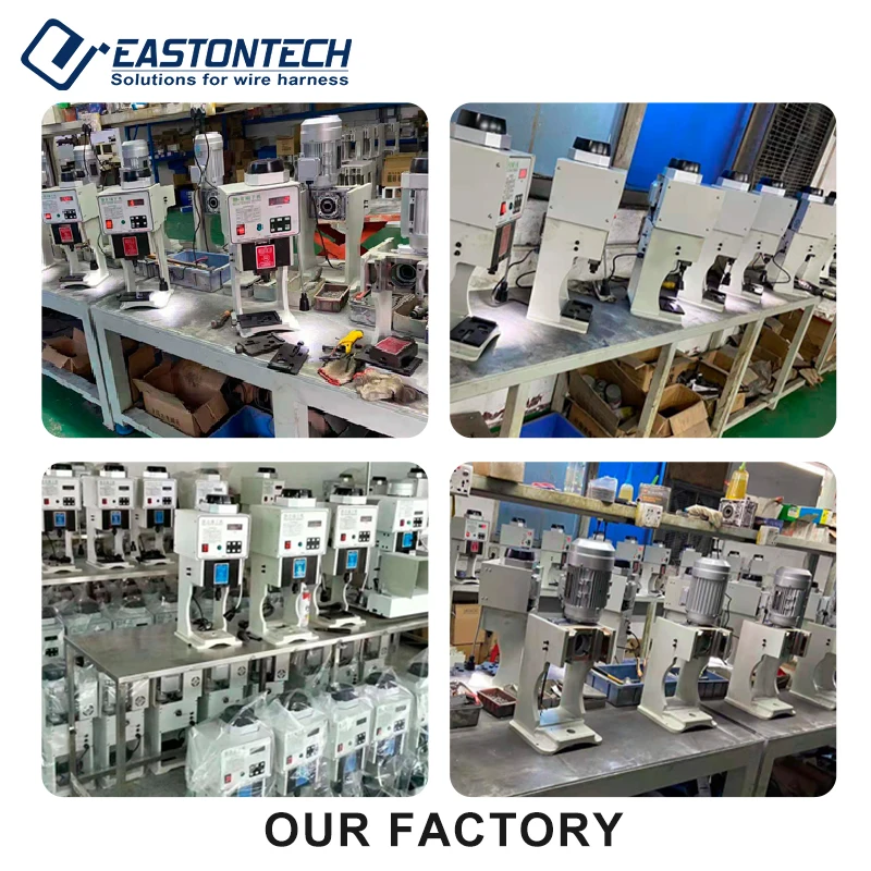 EW-09C 2T Super Mute OTP Semi Automatic Electrical Terminal Crimping Tools Cable Wire Crimping Machine WITHOUT Crimping Mold