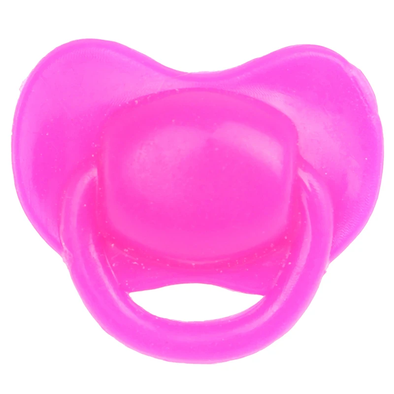 20Pcs Miniature Doll Pacifier Expression Pacifier Toy Accessories Plastic Toys Playhouse Toys Children's Doll House random