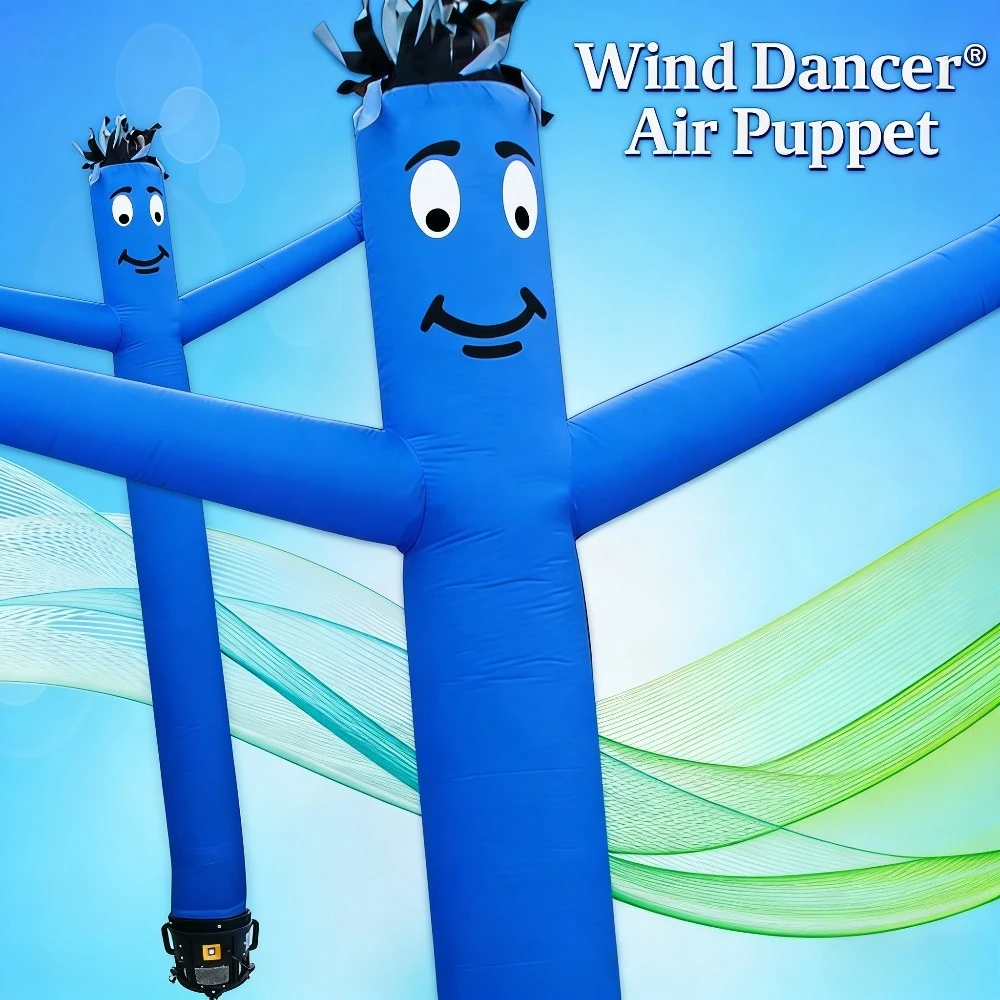 10-20ft Inflatable Air Dancer; Scarecrow; Inflatable Dance for Shop Sign to Scare Birds (Blower Not Included)